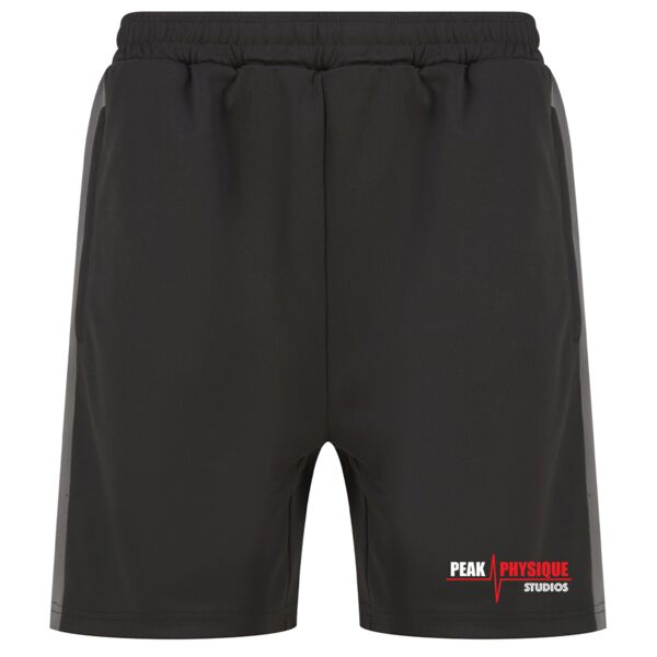 Knitted shorts with zip pockets Thumbnail